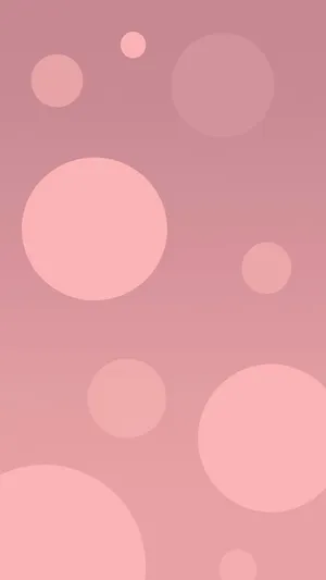 Rose Gold Tumblr Pink Bubbles Wallpaper