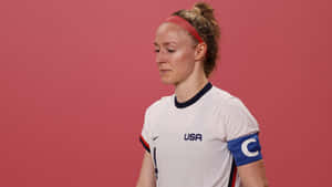 Rose Lavelle U S A Soccer Captain Profile Wallpaper