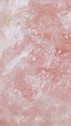 Rose Quartz Crystal Texture Wallpaper