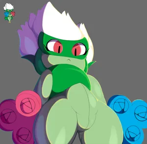 Roserade Looking Down Wallpaper