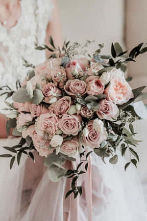 Roses Wedding Arrangement Wallpaper