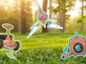 Rotom In Two Appliances Wallpaper