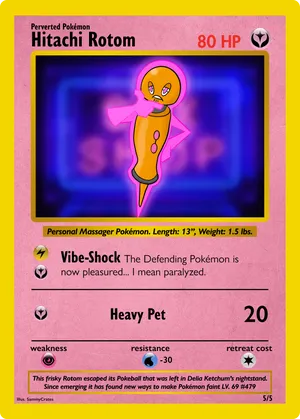 Rotom Vibe-shock Wallpaper