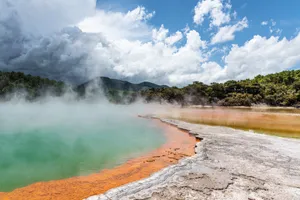Rotorua Geothermal Wonderland Wallpaper