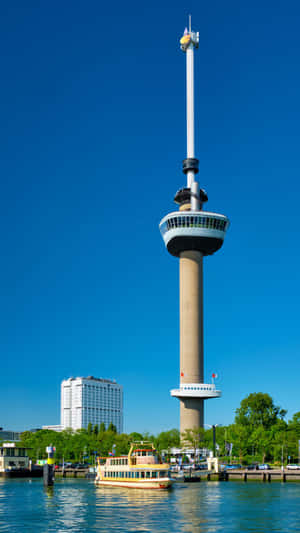 Rotterdam Euromast Tower Landscape Wallpaper