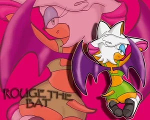 Rougethe Bat Artwork Wallpaper