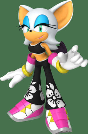 Rougethe Bat Sonic Character Wallpaper