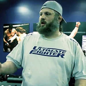 Roy Nelson Candid Shot Wallpaper