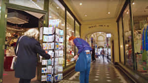 Royal Arcade Melbourne Shopping Experience Wallpaper