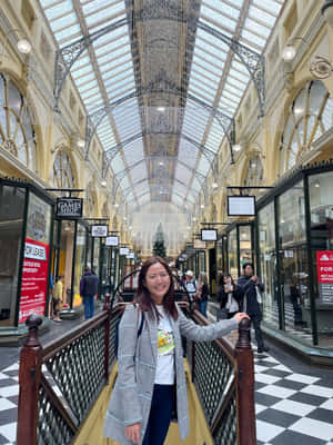 Royal Arcade Melbourne Visitor Wallpaper