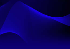 Royal Blue Abstract Waves Wallpaper