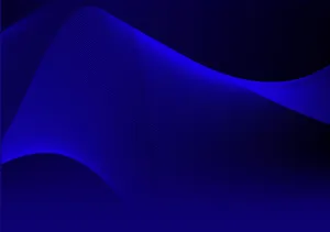 Royal Blue Abstract Waves Wallpaper