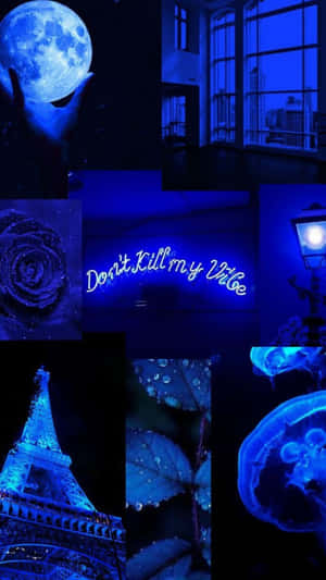 Royal Blue Aesthetic Inspiration Wallpaper