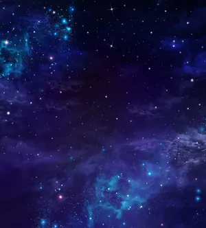 Royal Blue Cosmic Sky Wallpaper