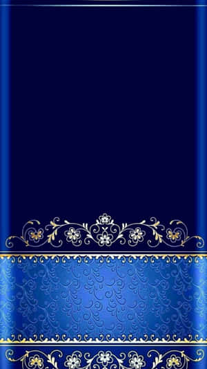 Royal Blue Elegant Background Wallpaper