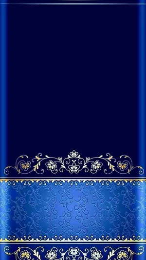 Royal Blue Elegant Background Wallpaper