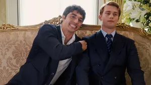 Royal Blue Friendship Smile Wallpaper