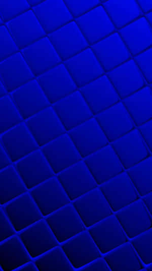Royal Blue Geometric Pattern Wallpaper