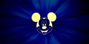 Royal Blue Mickey Mouse Hd Wallpaper