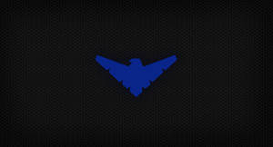 Royal Blue Nightwing Logo Wallpaper