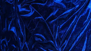 Royal Blue Velvet Texture Wallpaper