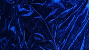 Royal Blue Velvet Texture Wallpaper