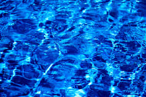 Royal Blue Water Ripples Wallpaper