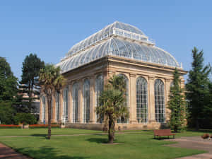 Royal Botanic Garden Edinburgh Glasshouse Wallpaper