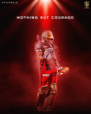 Royal Challengers Bangalore Nothing But Courage Wallpaper