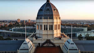 Royal Exhibition Building Dome View Wallpaper