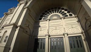 Royal Exhibition Building Entrance Architecture Wallpaper