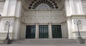 Royal Exhibition Building Entrance Architecture Wallpaper