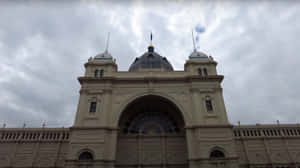 Royal Exhibition Building Facade Wallpaper