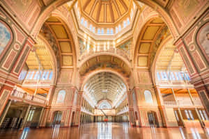 Royal Exhibition Building Interior Architecture Wallpaper