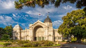 Royal Exhibition Building Melbourne Australia Wallpaper