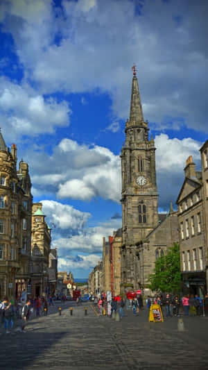 Royal Mile Edinburgh Scotland Wallpaper