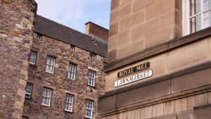 Royal Mile Lawnmarket Edinburgh Wallpaper