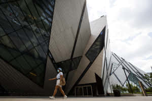 Royal Ontario Museum Exterior Modern Architecture Wallpaper