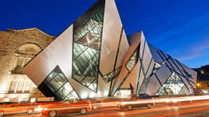 Royal Ontario Museum Exterior Night Wallpaper