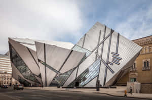 Royal Ontario Museum Modern Architecture Wallpaper