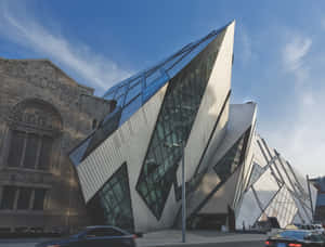 Royal Ontario Museum Modern Architecture Wallpaper