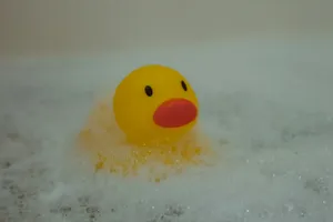 Rubber Duckin Bubble Bath.jpg Wallpaper