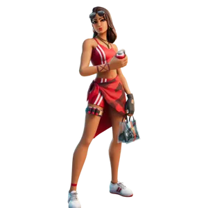 Ruby Fortnite Summer Skin Wallpaper