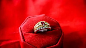 Ruby Ring In The Middle Wallpaper