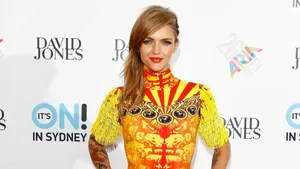 Ruby Rose Long Blonde Hair Wallpaper