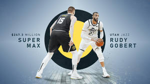 Rudy Gobert Super Max Salary Wallpaper