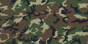 Rugged Green Camouflage For Tactical Outdoorsmen Wallpaper