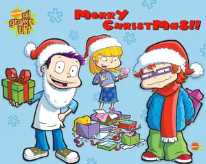 Rugrats Christmas Grown Up Wallpaper