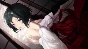 Ruka Urushibara Looking Elegant In A Traditional Kimono Wallpaper