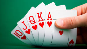 Rummy Royal Flush Sneak Peek Wallpaper